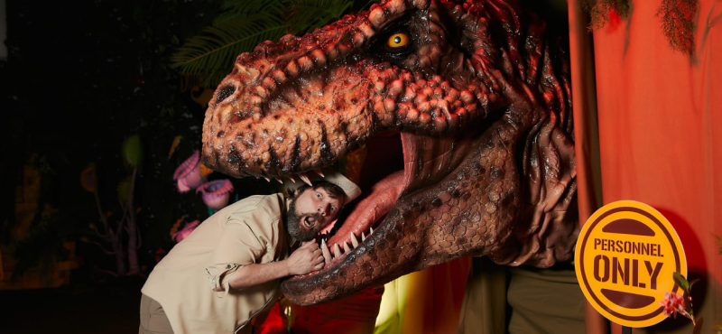 Шоу динозавров!