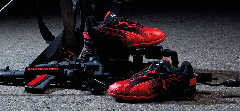 AMAZING RED: эксклюзивная коллекция PUMA F1