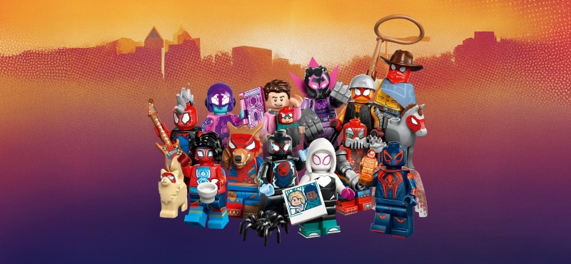 Минифигурки LEGO Человек-паук в «Мире Кубиков»