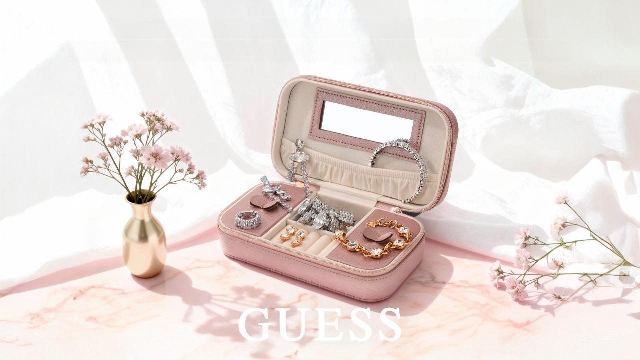 Шкатулка для украшений Guess в подарок! 